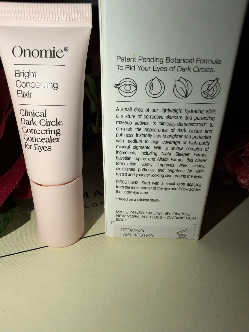 Onomie Bright Concealing Elixir - trotula light neutral